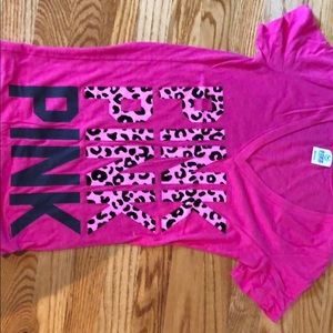 Victoria’s Secret PINK T-Shirt V-Neck XS